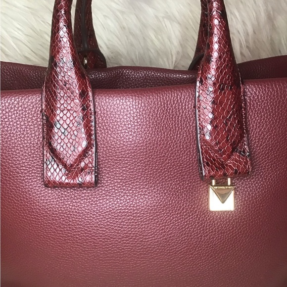 Michael kors Lrg leather Rollins satchel tote - Picture 5 of 16